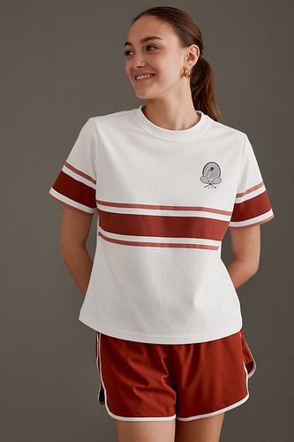 T-shirt de marque Lenton en White taille: L chez Anthropologie - Varley - Modalova