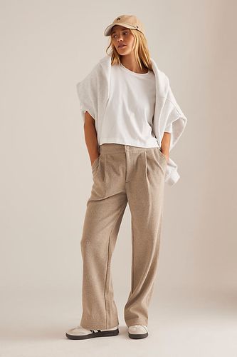 Berdeen Cord Straight-Leg Trousers en Beige taille: M chez Anthropologie - Varley - Modalova