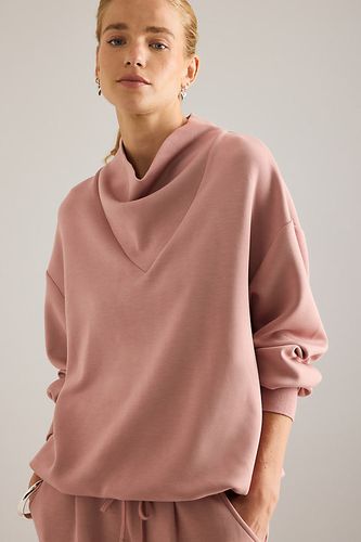 Sweat-shirt à col châle Betsy en Pink taille: XS chez Anthropologie - Varley - Modalova
