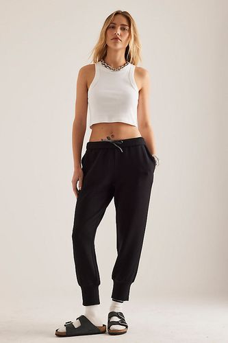 Joggers Slim à Revers en Black taille: L chez Anthropologie - Varley - Modalova