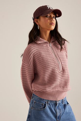 Pull Tricoté Tara Demi-Zip en taille: M chez Anthropologie - Varley - Modalova