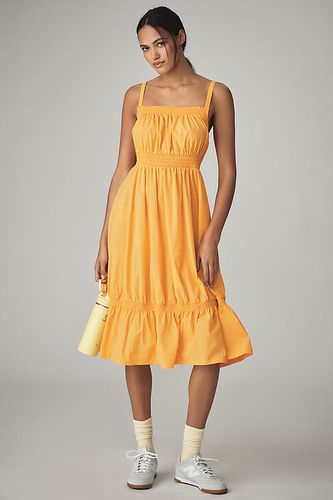 Robe Midi Étagée Haut-Bas de Pratique Quotidienne par en taille: XS chez Anthropologie - Daily Practice - Modalova