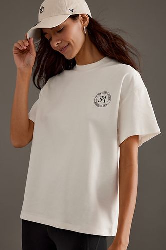 T-shirt à manches courtes en White taille: XS chez Anthropologie - Sunday Minute - Modalova