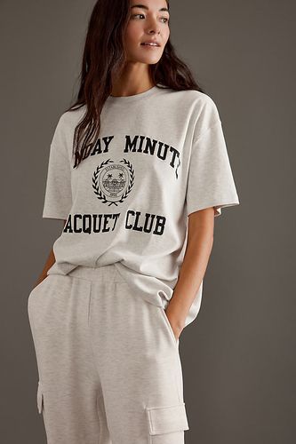 T-shirt surdimensionné en Grey taille: XS chez Anthropologie - Sunday Minute - Modalova