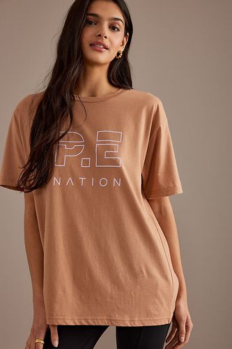 T-shirt Heads Up P. E Nation en Yellow taille: S chez Anthropologie - P.E Nation - Modalova