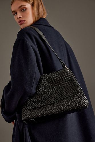 Sac à bandoulière tissé en Black chez Anthropologie - Melie Bianco - Modalova