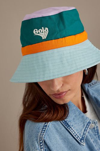 Chapeau seau à naud colorblock x Anthropologie en Blue - Gola - Modalova