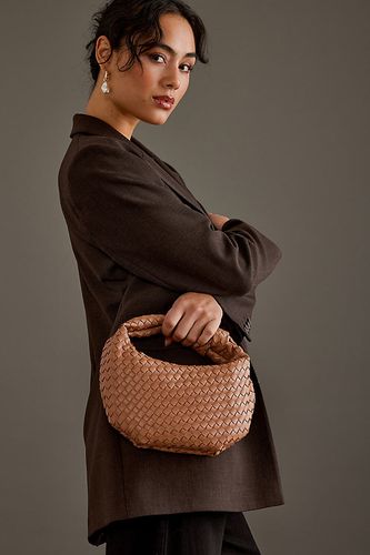 Larissa Woven Faux-Leather Shoulder Bag chez Anthropologie - Melie Bianco - Modalova