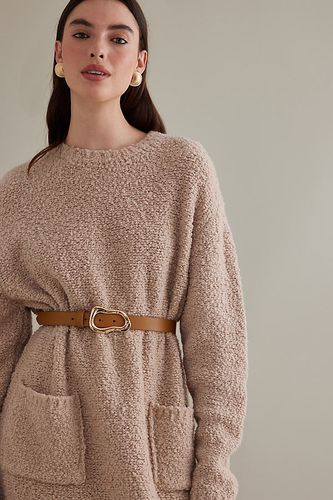 Ceinture en cuir à boucle sculpturale en Beige taille: XS chez Anthropologie - Linea Pelle - Modalova