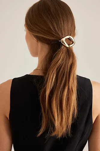 Barrette à cheveux en métal cercle, lot de 2 chez - Anthropologie - Modalova