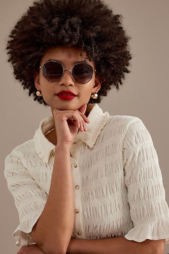 Lunettes de soleil Estella en Gold chez Anthropologie - Jimmy Fairly - Modalova