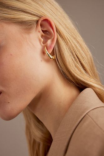 Boucles d'oreilles goutte goutte d'eau Curve en Gold chez - Anthropologie - Modalova