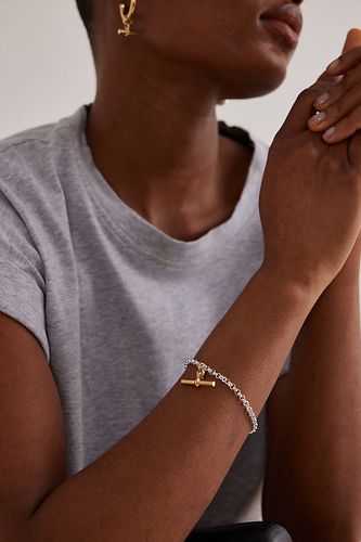 Bracelet en argent chaîne Belcher et pendentif en T , chez Anthropologie - Tilly Sveaas - Modalova