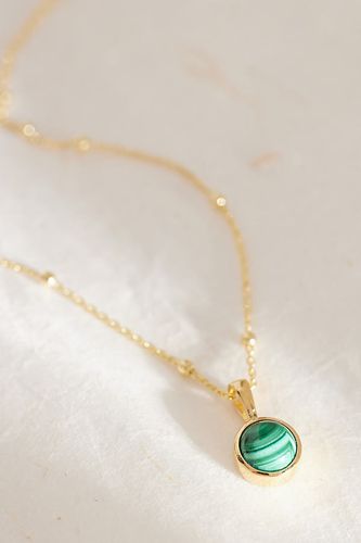 Collier en Pierre de Guérison Plaqué Or en Black chez Anthropologie - Daisy London - Modalova