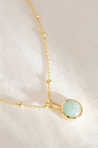 Collier en Pierre de Guérison Plaqué Or en Blue chez Anthropologie - Daisy London - Modalova