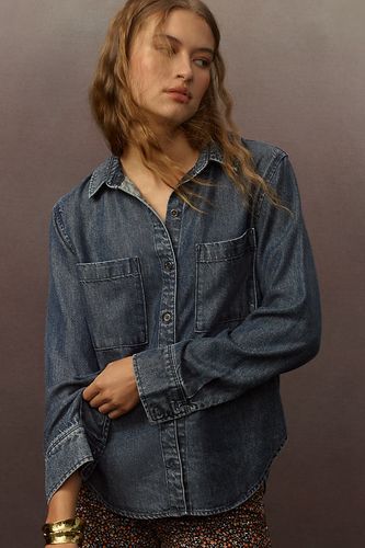 Chemise en jean à boutons en Blue taille: L chez Anthropologie - Cloth & Stone - Modalova