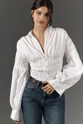 Par Anthropologie Blouse Froncée Col Manches Ballon par en taille: XS - By Anthropologie - Modalova