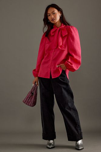 Bow Tie Shirt en Red taille: Uk 10 chez Anthropologie - Stella Nova - Modalova