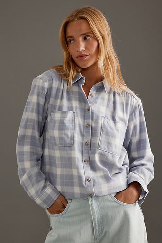 La Chemise Boutonnée Décontractée Hadley par u200b: Édition Flanelle en Blue taille: XS chez Anthropologie - Pilcro - Modalova