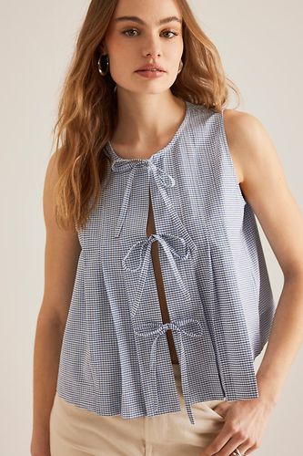 Tally Tie-Front Top taille: Uk 10 chez Anthropologie - ALIGNE - Modalova