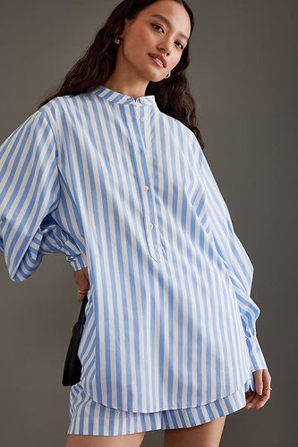 Normandie Balloon-Sleeve Cotton Shirt en , taille: Uk 6 chez Anthropologie - ALIGNE - Modalova