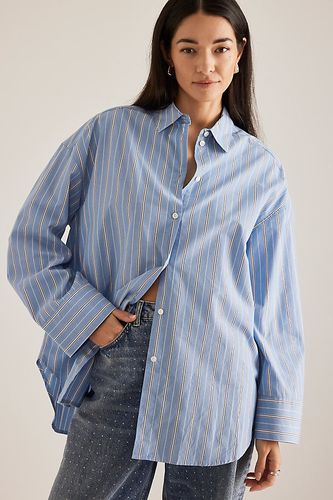 Chemise rayée Marika en Blue taille: XS chez Anthropologie - Samsoe Samsoe - Modalova