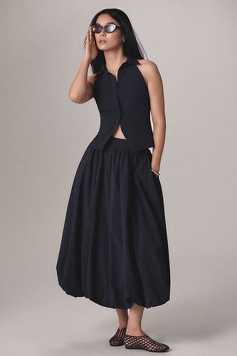 Haut sans manches Lily col montant en Blue taille: XS chez Anthropologie - Extro & Vert - Modalova