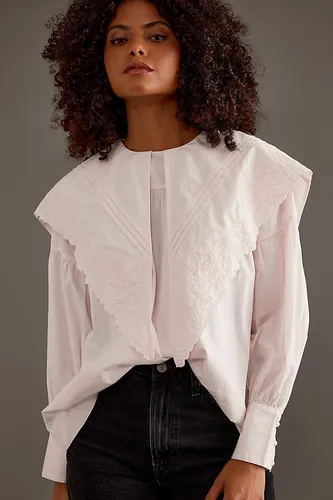 Blouse Candy taille: Uk 6 chez Anthropologie - Damson Madder - Modalova