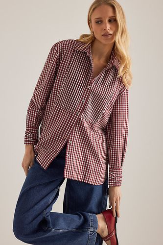 Chemise vichy Michelle taille: Uk 10 chez Anthropologie - Damson Madder - Modalova