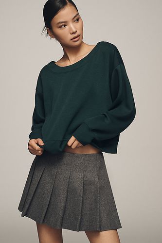 Bow-Back Graphic Sweatshirt taille: XS chez Anthropologie - Maeve - Modalova