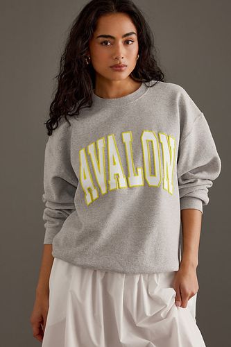 Oversized City Sweatshirt en Silver taille: XS chez - Anthropologie - Modalova