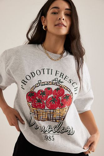 Sweat-shirt graphique Pomodori par Anthropologie par en taille: XS - By Anthropologie - Modalova