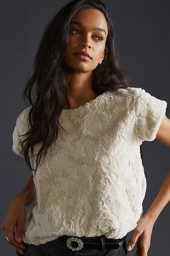 T-Shirt en Fausse Fourrure en taille: S chez Anthropologie - Maeve - Modalova