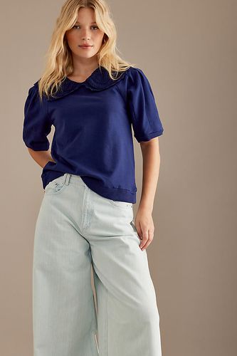 Haut Manches Courtes Col Orné en taille: XS chez Anthropologie - Maeve - Modalova