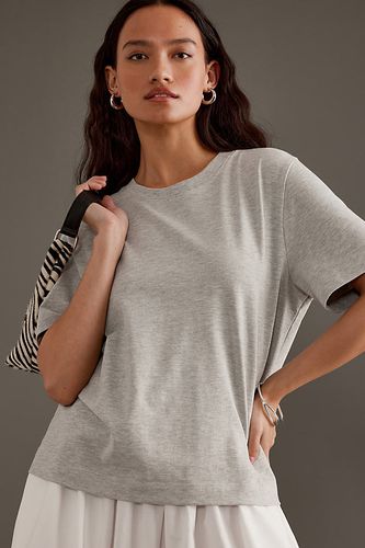 Short-Sleeve Boxy T-Shirt taille: XS chez Anthropologie - Selected Femme - Modalova