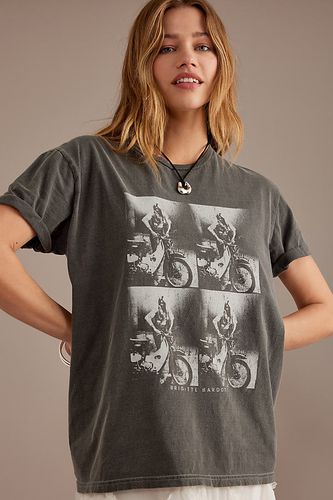 T-shirt boyfriend à motif graphique Brigitte Bardot par , taille: L - Par Anthropologie - Modalova