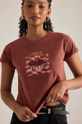 T-Shirt Bébé Chérie Délavé par en taille: XS - By Anthropologie - Modalova