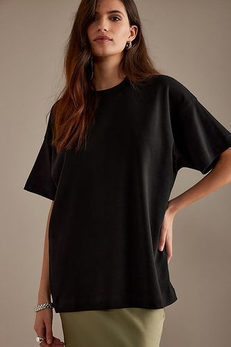 T-shirt surdimensionné à manches courtes en Black taille: XS chez - Anthropologie - Modalova