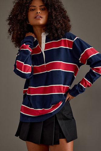 Chemise de rugby à rayures en Blue taille: XS - By Anthropologie - Modalova