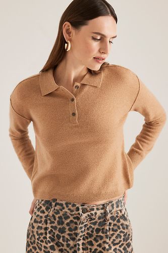 Le Pull Polo Court en Cachemire Jensen par en Yellow taille: S chez Anthropologie - Pilcro - Modalova