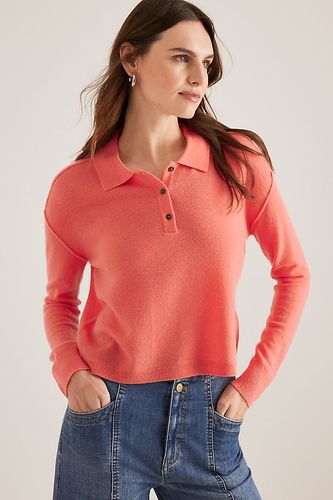 Le Pull Polo Court en Cachemire Jensen par en Pink taille: XS chez Anthropologie - Pilcro - Modalova