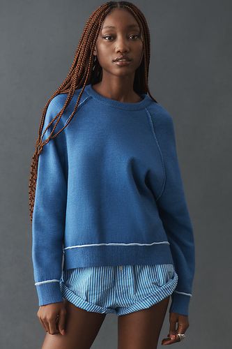 Le Sweat-shirt Confortable Col Rond Oaklyn par en taille: M chez Anthropologie - Pilcro - Modalova