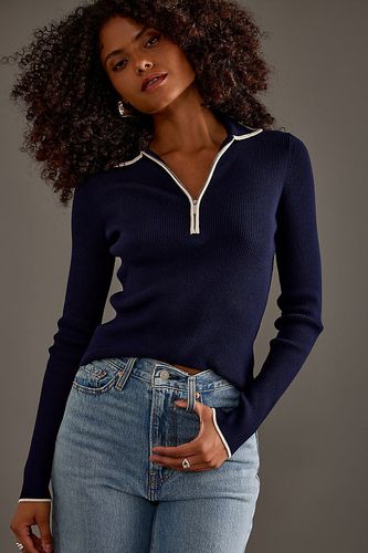 Par Anthropologie Luna Haut Polo Manches Longues par en Blue taille: XS - By Anthropologie - Modalova