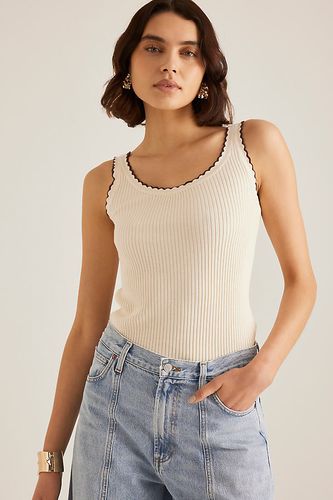 Haut Gilet Festonné Par Anthropologie par en taille: XS - By Anthropologie - Modalova