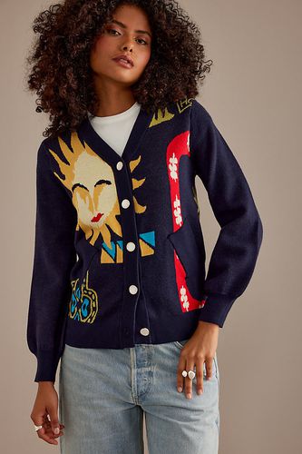 Cardigan Sundazed en Blue taille: S chez Anthropologie - Never Fully Dressed - Modalova