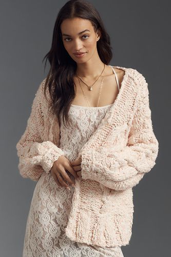 Par Anthropologie Cardigan Surdimensionné En Tricot Câblé Épais par taille: 2XS/XS - By Anthropologie - Modalova