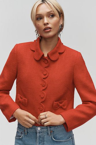 Veste Tweed Festonnée pour Femme en taille: XL chez Anthropologie - Dolan Left Coast - Modalova