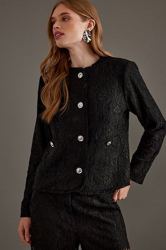 Veste en Dentelle Bordure en Black taille: XS chez Anthropologie - Second Female - Modalova