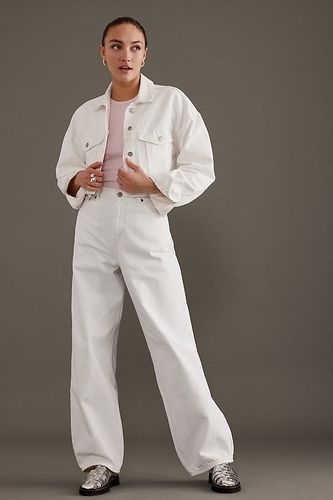 Veste en jean courte Sandi en White, taille: S chez Anthropologie - Dr. Denim - Modalova