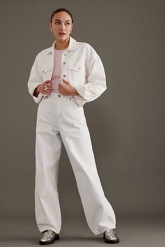 Veste en jean courte Sandi en White, taille: XS chez Anthropologie - Dr. Denim - Modalova